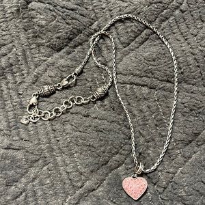 Brighton chain with heart charm.